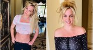 Britney Spears no último vídeo publicado por ela nas redes sociais - Foto: Reprodução / Instagram