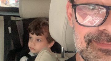 Ator revelou que filho gosta de hit de Angélica e a apresentadora respondeu - Foto: Reprodução / Instagram @carmodallavecchia