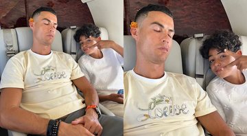 Cristiano Ronaldo e seu filho, Cristiano Ronaldo Jr. - Foto: Reprodução / Instagram