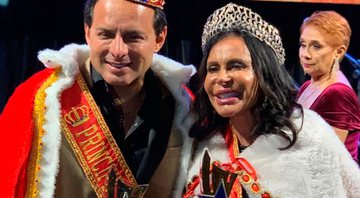 Gretchen recebeu título de rainha do Baile dos Artista do Pará - Foto: Reprodução/ Instagram@esdrasdesouza