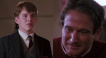 Ethan Hawke e  Robin Williams em Sociedade dos Poetas Mortos - Foto: Reprodução / IMDb
