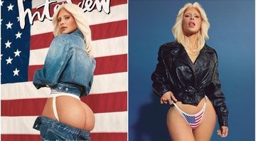 Kim Kardashian posa sensual para capa de revista e causa rebuliço - Foto: Reprodução / Instagram