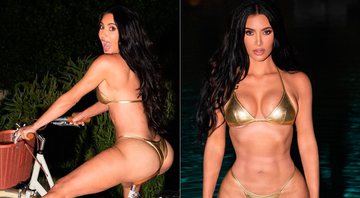 Kim Kardashian posou de biquíni e recebeu elogios na web - Foto: Reprodução/ Instagram@kimkardashian