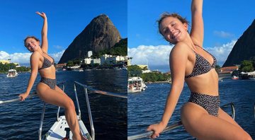Larissa Manoela exibe corpo em forma durante passeio de lancha no Rio de Janeiro - Foto: Reprodução / Instagram