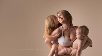 Imagem Mulheres compartilham suas “Imperfeições Perfeitas” em ensaio fotográfico pós-gravidez