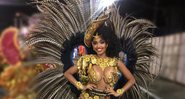 Rainha da Tom Maior, Râmella Gomes atravessará o sambódromo do Anhembi na madrugada deste sábado (10/02) - Foto: Reprodução/ Instagram