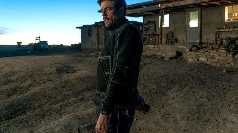 Benicio Del Toro em cena do filme Sicário: Dia do Soldado - Foto: Studiocanal GmbH/ Richard Foreman, Jr.