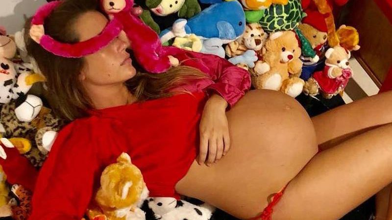 Juliana Didone exibe o barrigão na reta final da gravidez - Foto: Reprodução/ Instagram