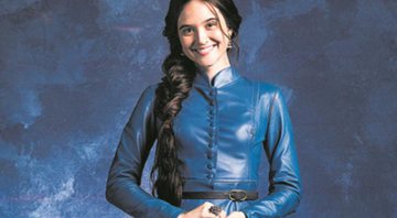 Juliana Paiva como Marocas, sua personagem em O Tempo Não Para - Foto: TV Globo/ João Miguel Júnior