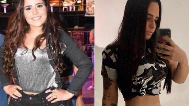 Perlla mostra a silhueta antes e depois de emagrecer 11 quilos - Foto: Reprodução/ Instagram