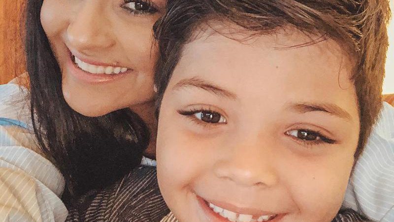 Mileide Mihaile e o filho, Yhudy Lima, de 7 anos, fruto de sua relação com Wesley Safadão - Foto: Reprodução/ Instagram