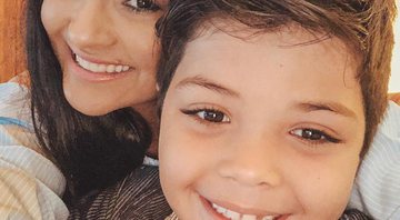 Mileide Mihaile e o filho, Yhudy Lima, de 7 anos, fruto de sua relação com Wesley Safadão - Foto: Reprodução/ Instagram