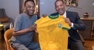 Will Smith tieta Pelé e diz que foi desafiado pelo Rei do Futebol - Foto: Reprodução/ Instagram