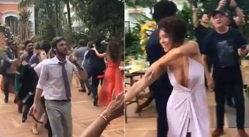 Emílio Dantas puxa o coro e elenco dança à vontade em festa de despedida de Segundo Sol - Foto: Reprodução/ Instagram