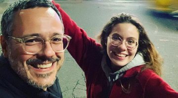 Danton e Luisa Mello durante passeio em Nova York - Foto: Reprodução/Instagram