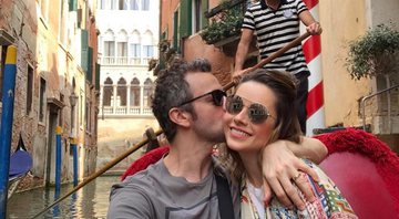 Lucas Lima e Sandy durante viagem a Veneza - Foto: Reprodução/Instagram