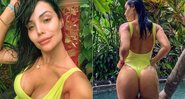 Aline Mineiro aproveitou piscina de água quente na Costa Rica e causou alvoroço na web - Foto: Reprodução/ Instagram