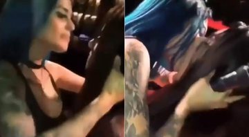 Tati Zaqui beijou mulher durante show e dividiu opiniões na web - Foto: Reprodução/ Instagram