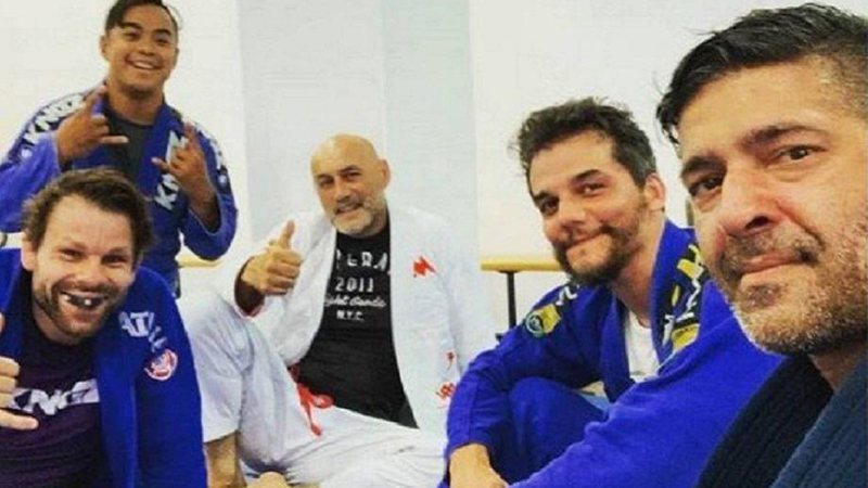 Wagner Moura surge em foto rara treinando jiu-jitsu em Los Angeles - Foto: Reprodução/Instagram