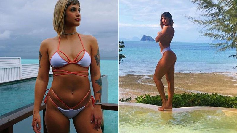 Carol Junger postou foto de topless feita durante viagem à Tailândia - Foto: Reprodução/ Instagram