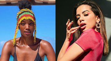 IZA se retrata sobre curtida em post de provocação a Anitta depois de pressão de fãs da funkeira - Foto: Reprodução / Instagram