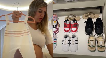 Lore Improta mostrou roupas e acessórios de sua filha - Foto: Reprodução / YouTube