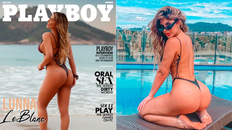 Lunna LeBlanc posou para a Playboy e arrasa no OnlyFans - Foto: Reprodução/ Instagram@leblanc_lunna