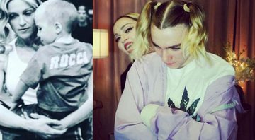 Madonna publicou uma homenagem ao filho nas redes sociais e se declarou - Reprodução/Instagram/@madonna