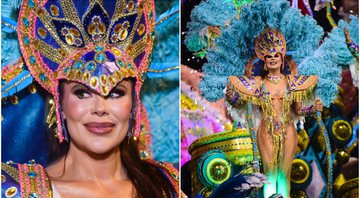 Mariani Piaget desfilou no Carnaval de São Paulo - Foto: Reprodução / Divulgação