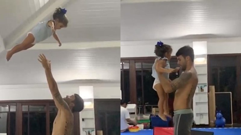 Marido de Ivete Sangalo brinca com as filhas e explica: "Confiança desde cedo" - Foto: Reprodução / Instagram