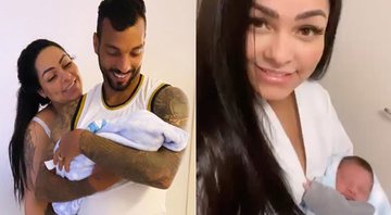 Andressa Soares apresentou Arthur, seu filho recém-nascido, na web - Foto: Reprodução/ Instagram