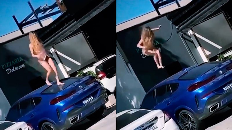 Orochi mostrou mulher vandalizando sua BMW X6 - Foto: Reprodução/ Instagram@orochi