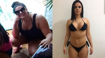 Raíssa Souza chegou a pesar mais de 100 quilos - Foto: Arquivo pessoal