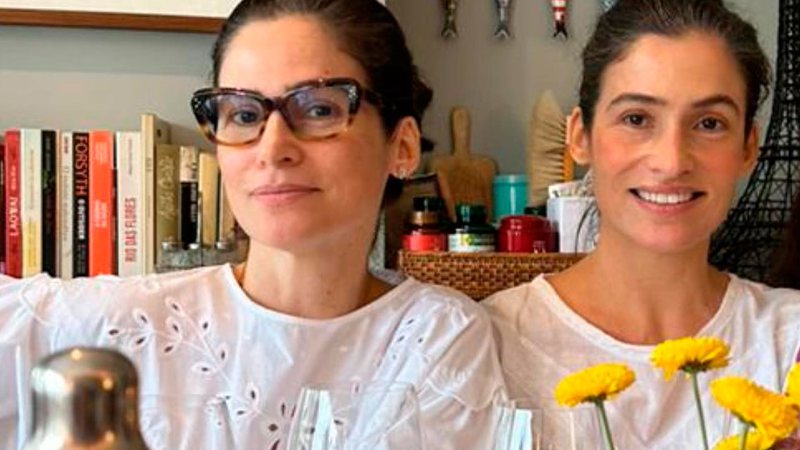 Renata Vasconcellos posou com a irmã gêmea e confundiu seguidores - Foto: Reprodução/ Instagram@renatavasconcellosoficial
