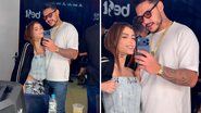 Fernanda Campos passou o fim de semana com o rapper Hungria - Fotos: Reprodução / Instagram