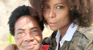 Adrien Cunha, marido da apresentadora, também está com Covid - Foto/Reprodução