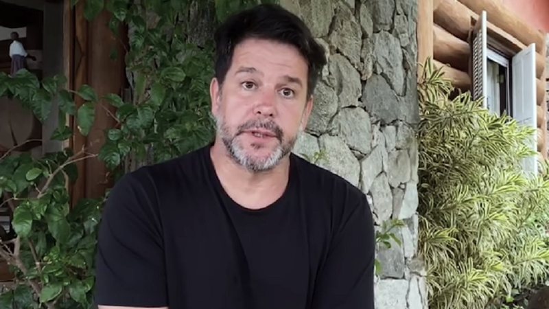 Murilo Benício, de Amor de Mãe, aparece no vídeo produzido pela Globo - Reprodução