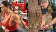 Juju Salimeni e Pai Olavo - Reprodução Instagram
