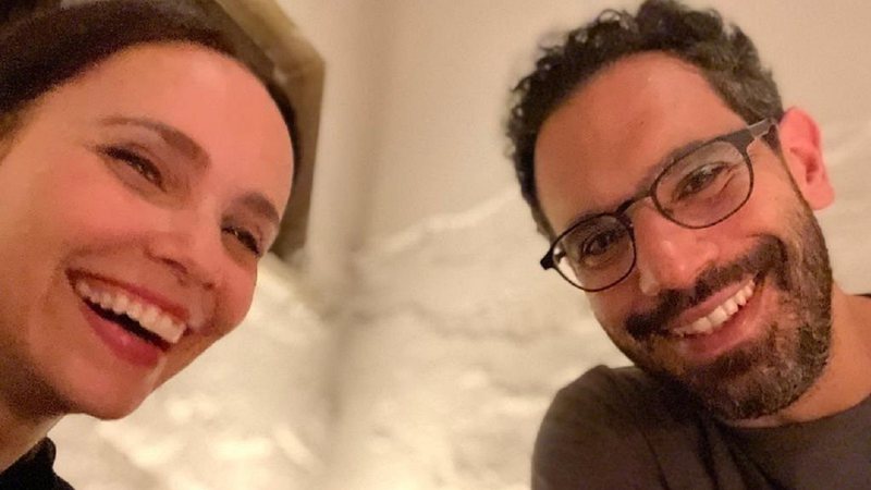 Débora Falabella e o namorado, Fernando Fraiha - Foto: Reprodução / Instagram