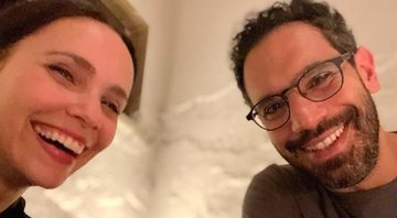 Débora Falabella e o namorado, Fernando Fraiha - Foto: Reprodução / Instagram