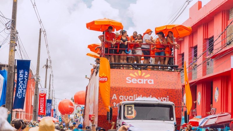 Imagem Seara leva trio elétrico e estrutura de churrasco ao Galo da Madrugada