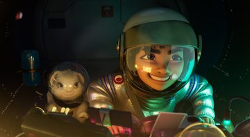 Cena de A Caminho da Lua, a nova aposta da Netflix em animações - Reprodução/Netflix