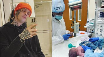 Aaron Carter celebra nascimento de seu primeiro filho - Foto: Reprodução / Instagram