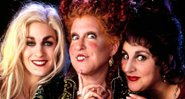 Bette Midler, Kathy Naijimy e Sarah Jessica Parker em Abracadabra, de 1993