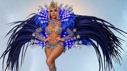Ana Beatriz Godoi é rainha de bateria da Rosas de Ouro - Foto: Divulgação