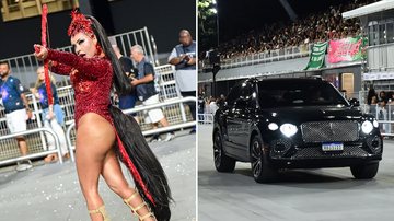 Ana Beatriz Godoi ostentou Bentley de R$ 2,5 milhões no Sambódromo do Anhembi