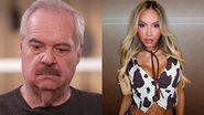Se confirmados pela Record, Anahí Rodrighero e Gilberto Barros vão se enfrentar na Fazenda - Fotos: Divulgação