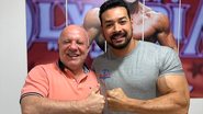 Telmo Casotte com Felipe Franco, atleta fitness e deputado - Foto: Divulgação