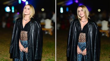 Ela curtiu o show de Pabllo Vittar, que atacou de DJ na área externa do evento - Fotos: Eduardo Martins