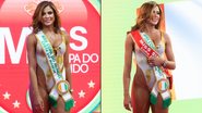 Gaby Lima, empresária e influencer, ostenta o shape perfeito em evento do concurso - Fotos: Luis Carlos Naga / Divulgação